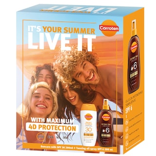 Set Carroten 2024-Mleko SPF30+Ulje SPF6