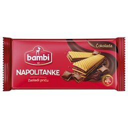 Napolitanke cokolada Bambi 185g