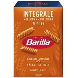 Testenina Fusilli integrali Barilla 500g