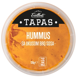Humus ukus BBQ EX Tapas 130g