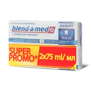 Pasta/zube C. Prot. Profes.BAM 2x75ml