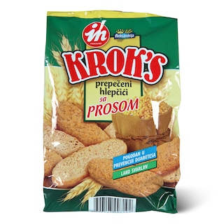 Kroks peceni hlepcicic sa prosom 250g