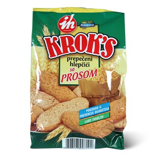 Kroks peceni hlepcicic sa prosom 250g