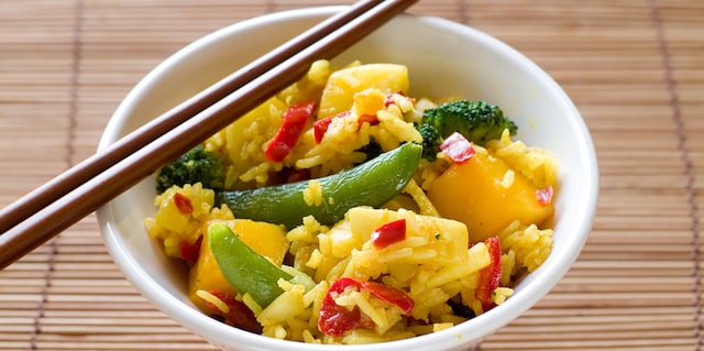 Pirinač sa mešanim povrćem