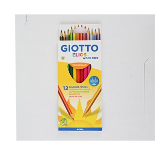 Drvene boje 12/1 Giotto trouglaste