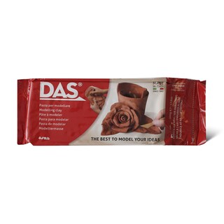 Glinamol modelarna masa braon 500g DAS