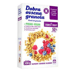 Dobra ovsena granola sumsko voce 300g