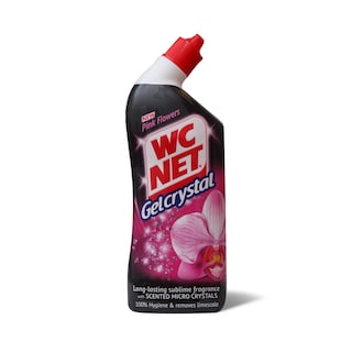 WC Net Cristal Gel Pink Flowers 750ml