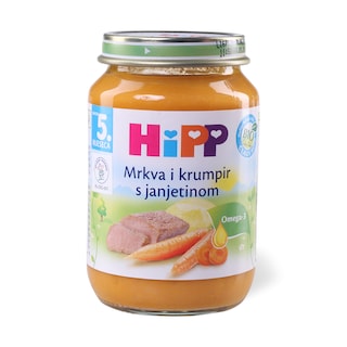 Kasica Hipp jagnjet.sargar.krompir 190g