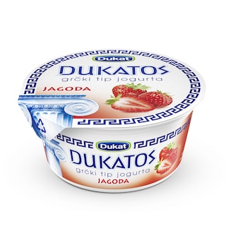 Jogurt jagoda Dukatos 150g