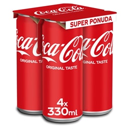 Coca Cola multipack fol 4x0.33l CAN