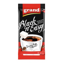 Kafa Black'n'Easy sa secerom Grand 11g