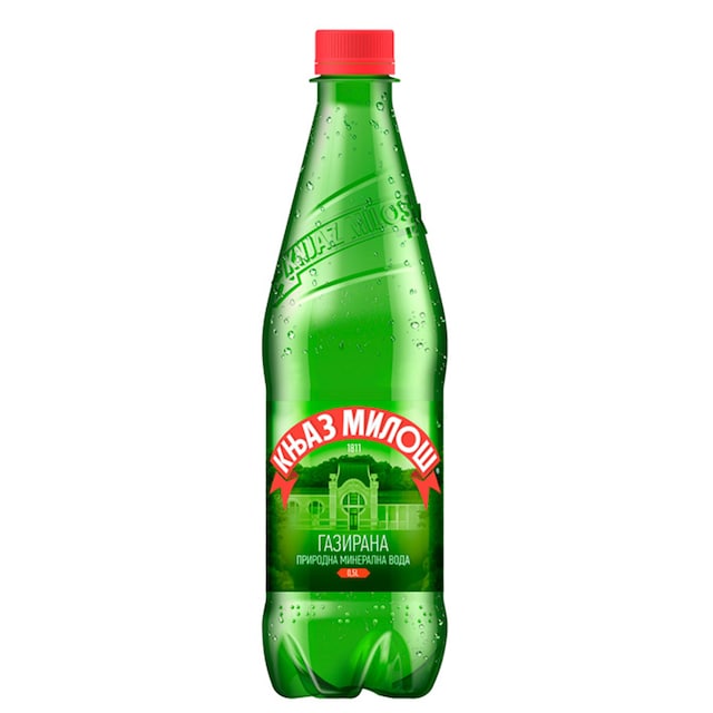 Knjaz Milos Mineralna voda gazirana 0,5l