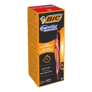 Gelocity ball pen quick dry he.ol.crvena