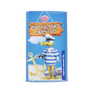 Cokolada Zivotinjsko carstvo Kras 15g