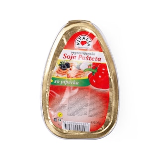 Pasteta soja/paprika veget.Vitalia 105g