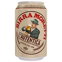 Pivo svetlo Birra Moretti 0.33l lim