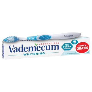 Pasta Pro Vit.Whit.Vademecum75ml+cetkica