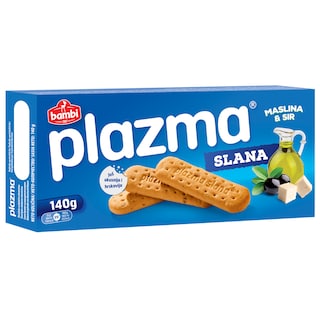 Keks Sir i crna maslina Plazma 140g