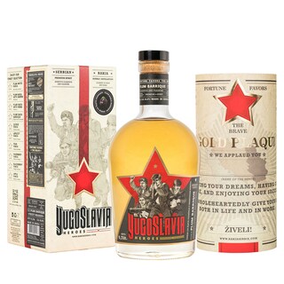 Rakija YU heroes sljiva barik box 0,7l