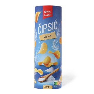 Cipsic klasik Premia 100g