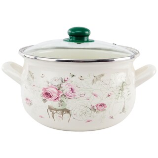 Serpa sa poklopcem emajlirana 22cm/4.8l