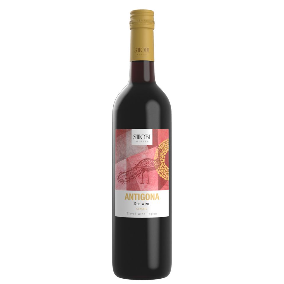 Vino crveno Antigona Stobi 0.75l