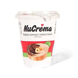 Krem kakao i beli Nucrema 400g