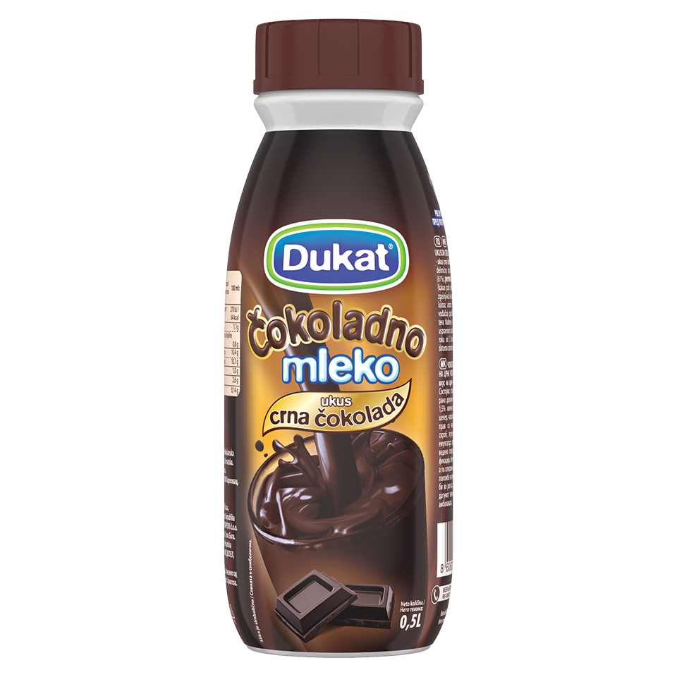 Dukat cokoladno mleko crna cokolada 0,5l
