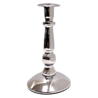 Svecnjak srebrni 10x18cm Premia