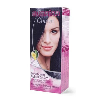 Farba/kosu Subrina Charm 01, plavo-crna