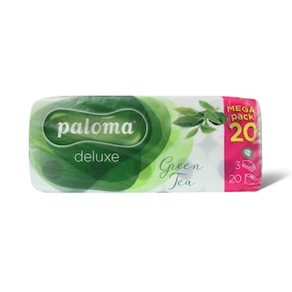 Toal.papir deluxe green tea Paloma 20/1
