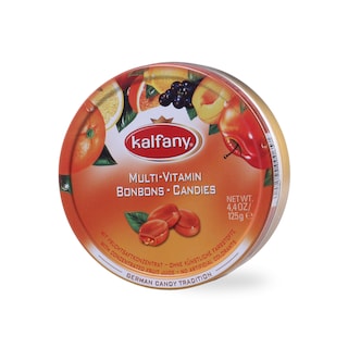 Bombone multivitamin limenka Kalfany125g