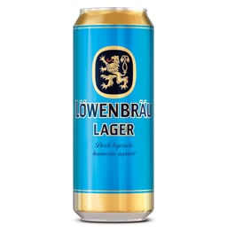 Pivo svetlo Lowenbrau limenka 0.5l