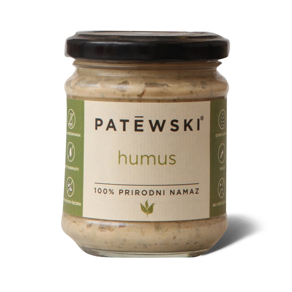 GREEN HOUSE FOOD DOO | Namaz humus Patewski 160g | Maxi