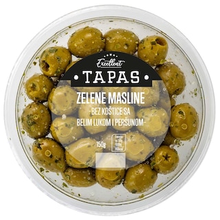 Tapas zel.maslin.beli luk,pers.,EX 150g