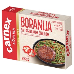 Fasirana snicla sa boranijom Carnex 400g