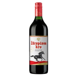 Vino crv.Zdrepceva krv Vinoprod.Coka 1l