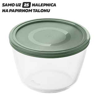Okrugla posuda sa poklopcem 1,6l Pyrex