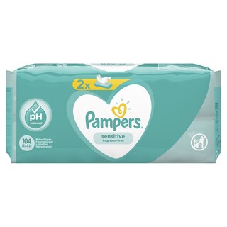 Vlazne maramice Sensitive 2x52 Pampers