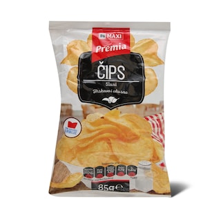 Cips slani Premia 85g