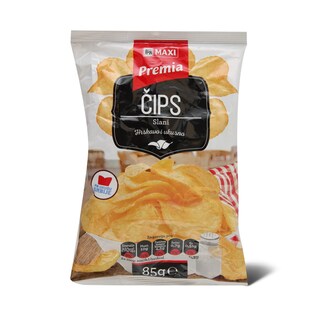 Cips slani Premia 85g