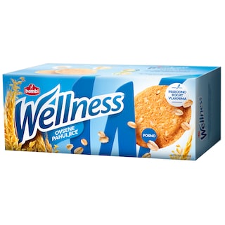 Integralni keks/ovsene pah.Wellness 210g