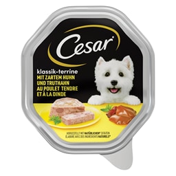 Hr.za pse piletina,curka pos.Cesar 150g