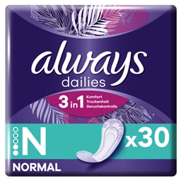 Liners Normal 30 pcs Always