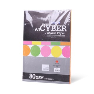 Papir A4 mix 5 boja NBK