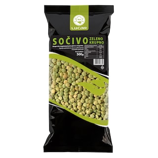 Socivo zeleno krupno Lucar 500g