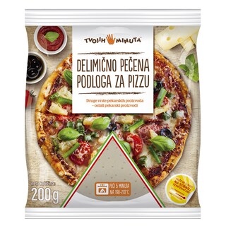 Podloga za pizzu Tvojih 5 minuta 200g