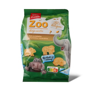 Keks Zoo decije carstvo Premia 75g