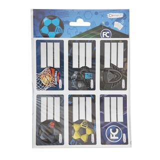 Etiketa skol.6/1x3 za decake Connect